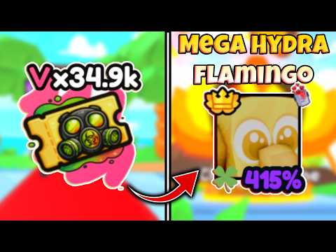 I Unlocked Op Mega Hydra Flamingo In Arm Wrestling Simulator!