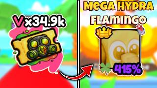 I Unlocked Op Mega Hydra Flamingo In Arm Wrestling Simulator!