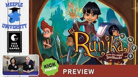 Runika and the Six-Sided Spellbooks Board Game – Kickstarter Preview
