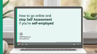 How to go online and stop Self Assessment if you're selfemployed