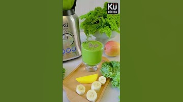 HƯỚNG DẪN LÀM SINH TỐ CHUỐI , BƠ, CẢI BÓ XÔI