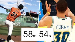 Can Steph Curry Hit A Home Run Before He Makes A Full Court Shot?