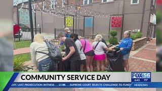 'We want to give back': Barbourville High School hosts community service day