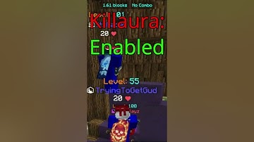 When you enable your killaura