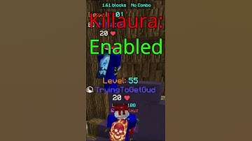 When you enable your killaura