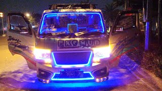 MODIFIKASI TERBARU PICK UP NEW CARRY SUZUKI // FULL STROBO