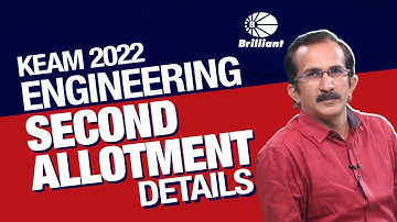 KEAM 2022 | ENGINEERING SECOND ALLOTMENT DETAILS