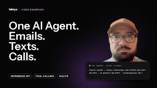 Build an Omnichannel AI Agent with Python & Telnyx - Email, SMS, and Voice from One API Key