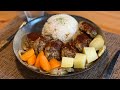【まなまるさんコラボ】超絶5歳児と自分を大蛇丸と信じて止まない一般男性が、野菜たっぷりハンバーグで優勝する動画です。