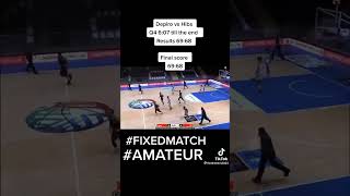 Fixedmatch. Q4 6:07 till the end results 69:68