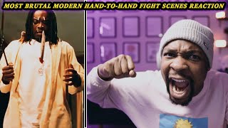 HE KILLED HIM WITH A SPOON!? | Most Brutal Modern Hand-To-Hand Fight Scenes REACTION!