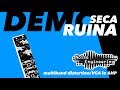 Demo: Seca Ruina multiband distortion/VCA for modular synth