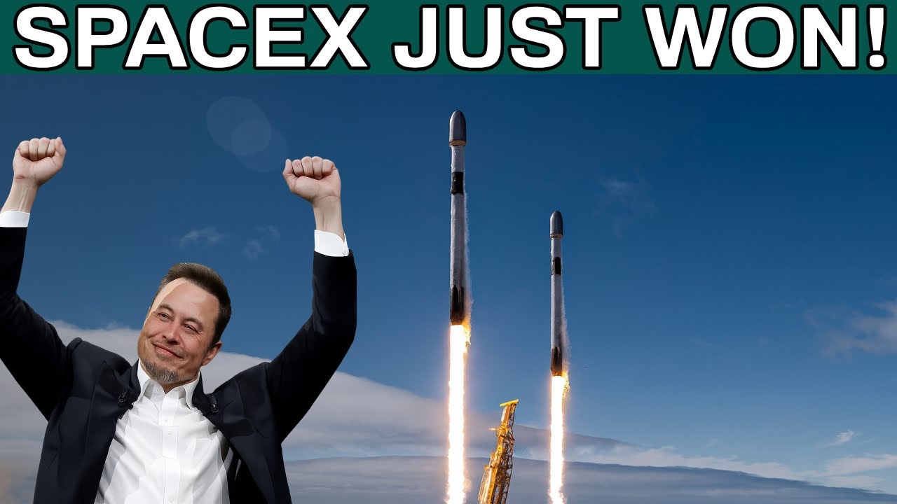 SpaceX только что выиграла очень крупный контракт от Пентагона... Решающий момент!