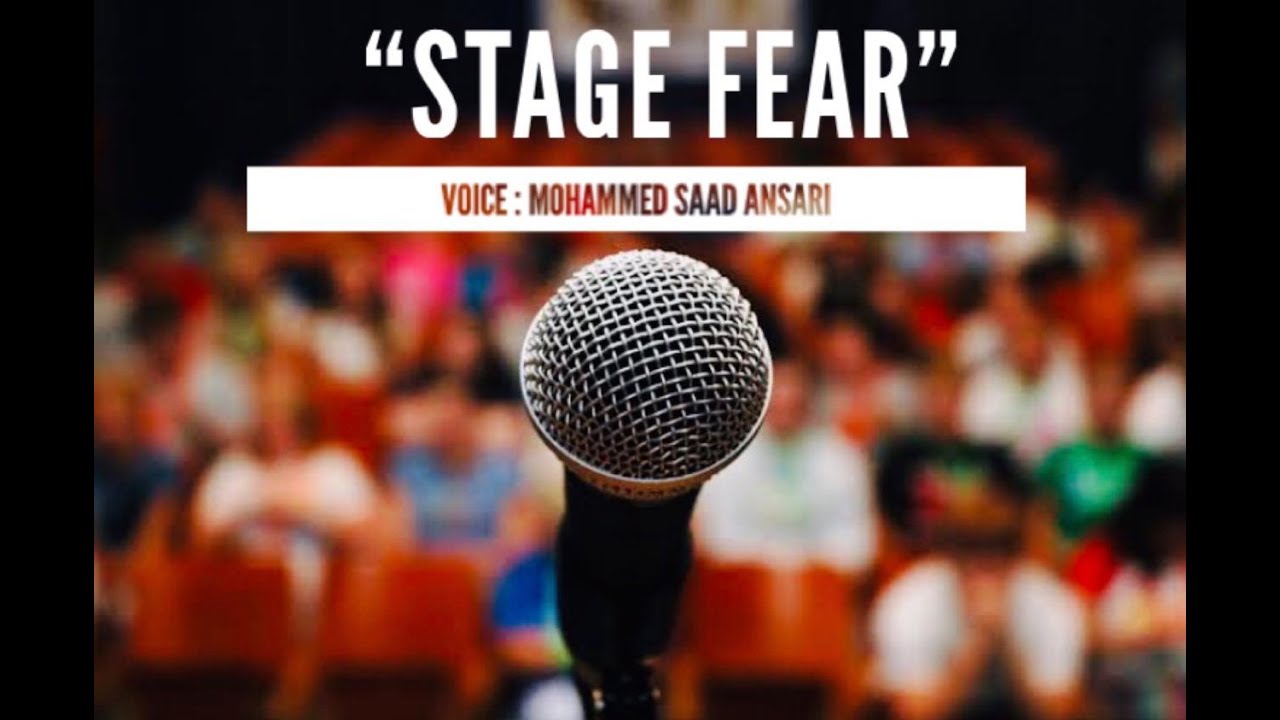 short speech on stage fear