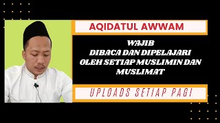 NADHOM AQIDATUL AWAM merdu bikin merinding |lyric arab