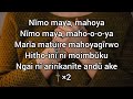 MAHOYA (LYRICS) - WAKABURA JOSEPH