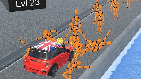 Crash Master 3D - All Levels Gameplay Android,ios (Levels 10 ).  #carcrash #crashmaster #beamngdrive