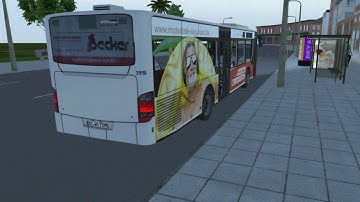 Proton Bus Simulator with NEW Setra  S415 NF on map Rio Grande 2