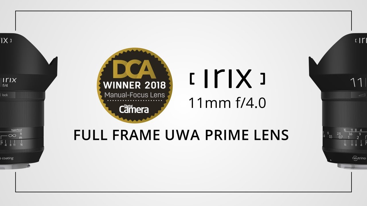 Irixレンズ 11mm f/4 Blackstone ニコン用 | Irixブランド公式ストア