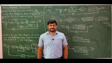 Lecture 5 - Problems on block diagram reduction #4 - Module 2 - Control Engineering by GURUDATT.H.M.