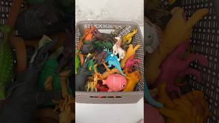 ASMR Animal and Dinosaur Toys Satisfying Tapping and Dropping #asmr #toys #animaltoys #dinosaurtoys