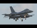 4k f16s touch and gos landing at volkel ehvk