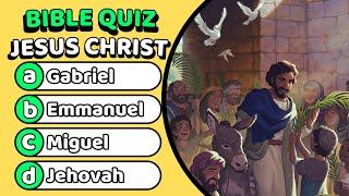 Bible Quiz  Special Jesus Christ  20 Questions and Answers