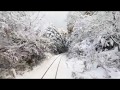 2014.12.18 積雪の始発列車展望～長良川鉄道 の動画、YouTube動画。