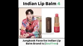BTS Members Favorite Indian Lip Balm Of All Time! 😍💜 #kpop #bts #shorts