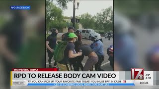 Raleigh police to release body cam video of arrests