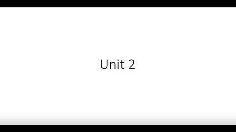 Lecture 1, Unit 2 |Advanced Telecommunications and Networking