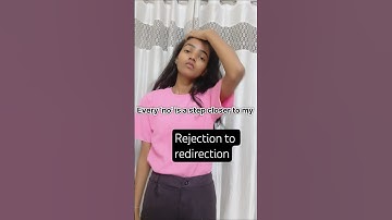 Rejection to redirection#youtubeshorts #motivationalvideo#runwaymodel