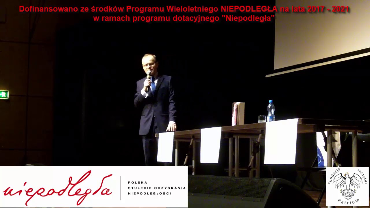 Dotacyjny Podręczniki Pdf Historia Klasa 4 Wykład Historyczny - program dotacyjny "Niepodległa" - YouTube