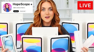 Customizing Apple Products and Giving them Away! 🔴 LIVE EXPERIENCE 🔴
