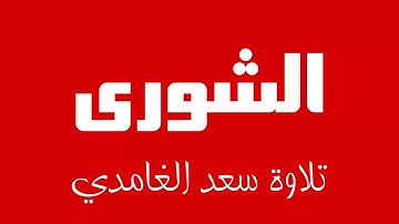 42 - Surah Ash-Shuraa SAAD AL-GHAMDI سورة الشورى سعد الغامدي