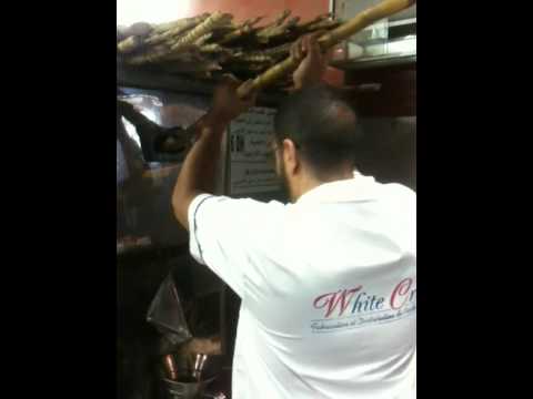 آلة تحضير عصير قصب السكر مراكش