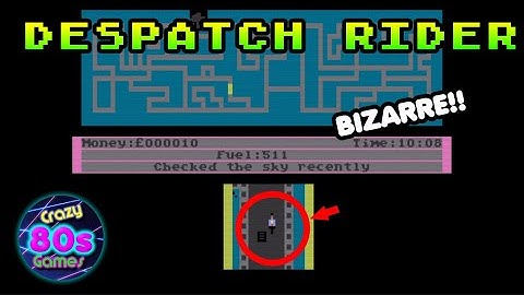 Despatch Rider // Atari 8bit Games