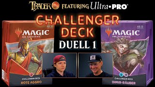 MTG Duel Challenger Decks 2021 | Rote Aggro VS Dimir-Räuber | Magic the Gathering deutsch | Trader