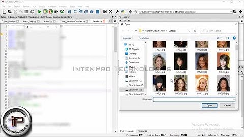 Gender Classification in Digital Image Processing By AdaBoost Using PYTHON| IntenPro Technologies