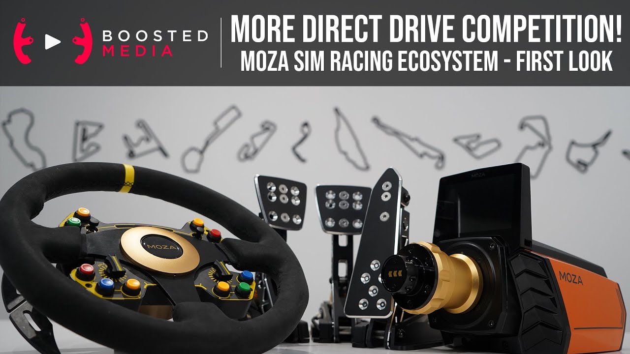 MOZA Sim Racing Direct Drive Ecosystem Unboxing & Detailed First Look -  Boosted Media