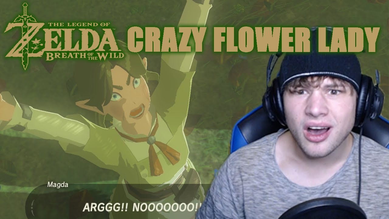 I FOUND THE CRAZY FLOWER LADY IN BOTW Zelda Breath of the Wild