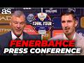 FENERBAHÇE BASIN TOPLANTISI: JASIKEVİCİUS ve DE COLO FINAL FOUR ATINA ÖNCESİNDE KONUŞTU