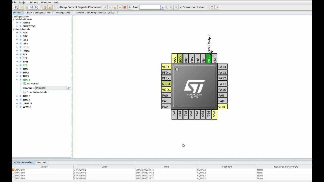 Stm32 cube mx