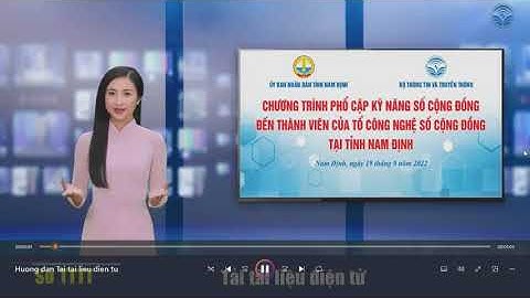 Hội nghị bồi dưỡng, tập huấn kỹ năng số cộng đồng cho các Tổ công nghệ số cộng đồng