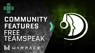 Warface - Community Features - Teamspeak Server