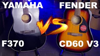 Yamaha F 370 VS Fender CD 60 V3 - Acoustic Battle #11