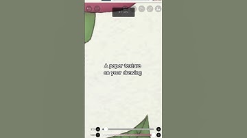 How to Give Your Drawing a Paper Texture in ibis Paint X Tutorial