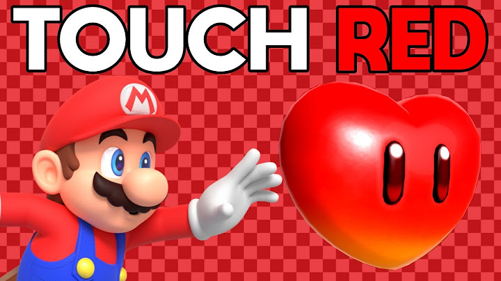 Jak szybko potrafisz dotknąć CZERWONEGO w każdej grze Mario?