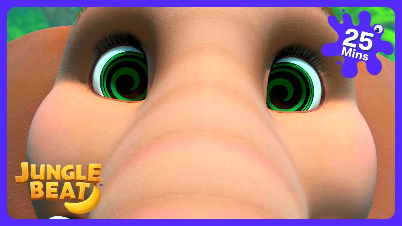 Jungle Beat - Hypnotiserat apekul | Barnfilm | WildBrain Cirkus - Svenska