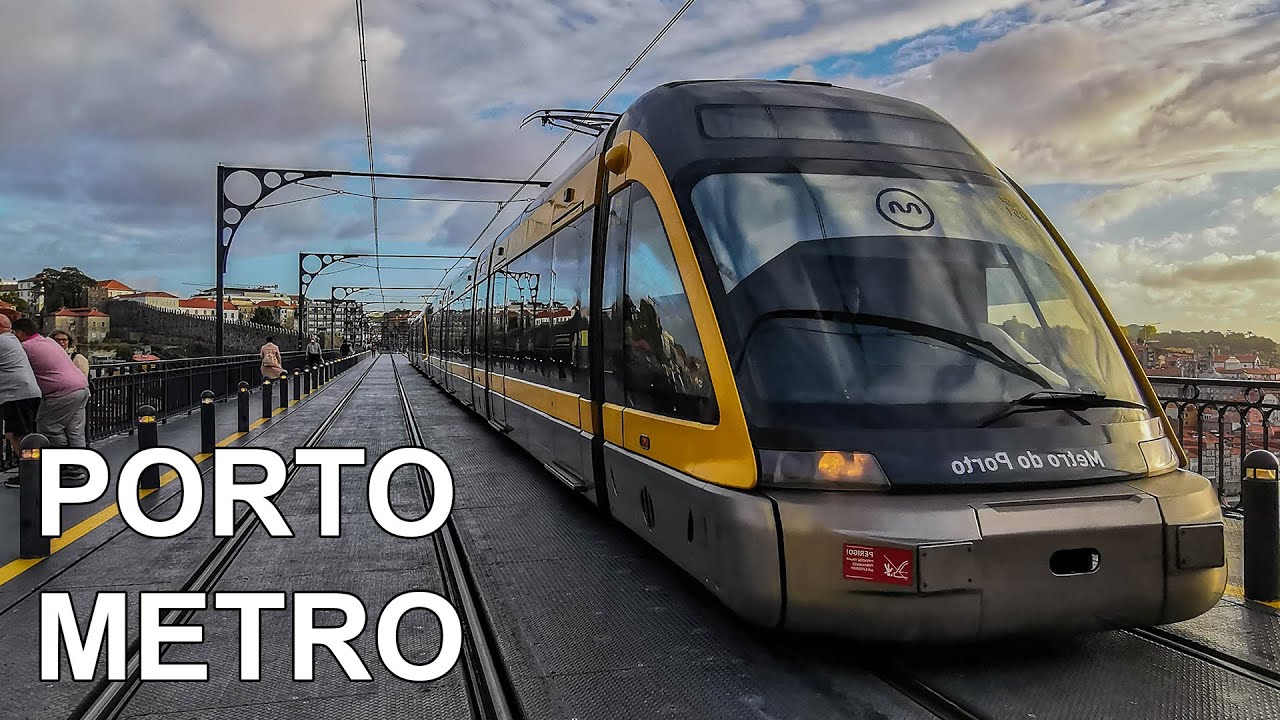 🇵🇹 Porto Metro - Underground Light Rail in Porto (2021) (4K)